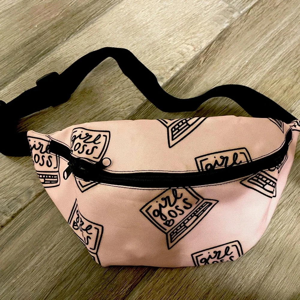 Pink Fanny Pack Girl Boss - Picture 1 of 6